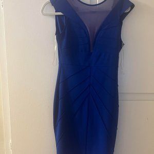 Blue Cocktail Dress
